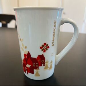 Starbucks 12oz Tall Christmas Holiday Coffee Tea Mug